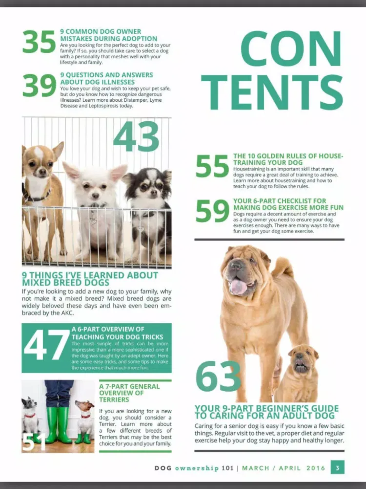 Captures d'écran de Dog Ownership 101 Magazine iPad 