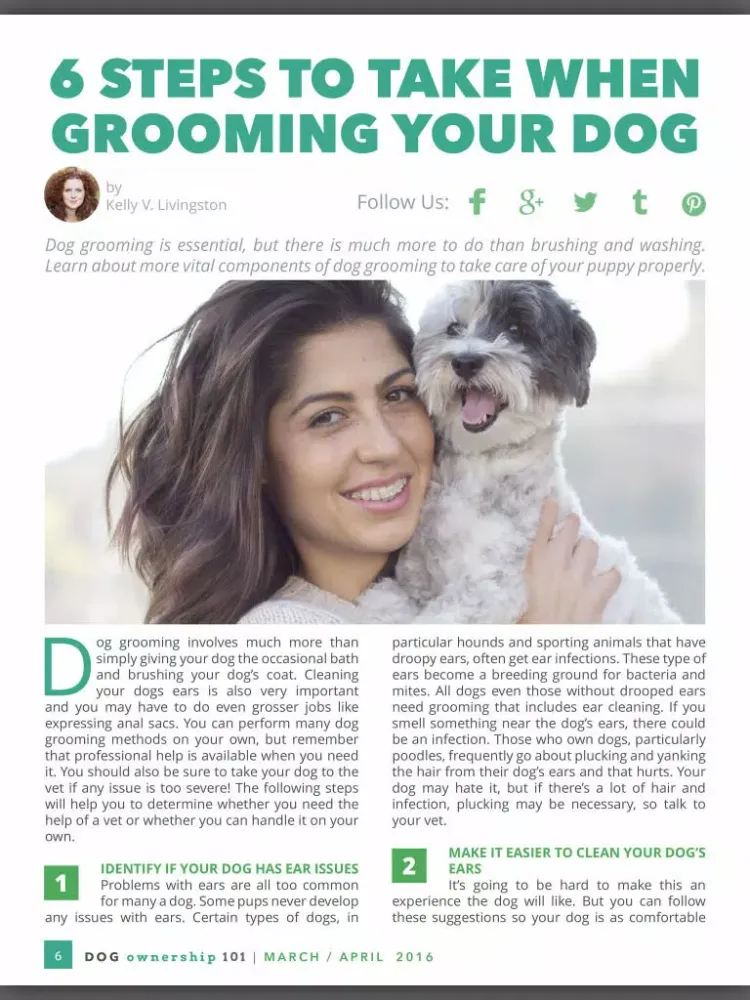 Captures d'écran de Dog Ownership 101 Magazine iPad 