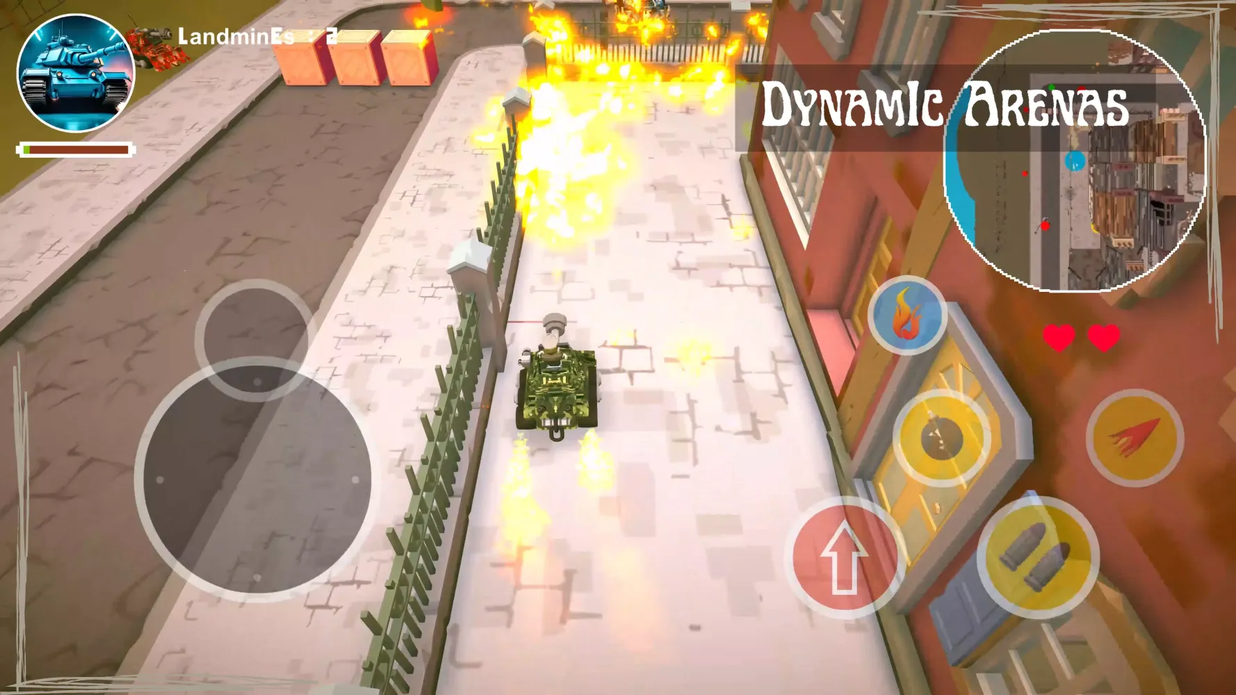 Tank Clash : The Battlefield Screenshots