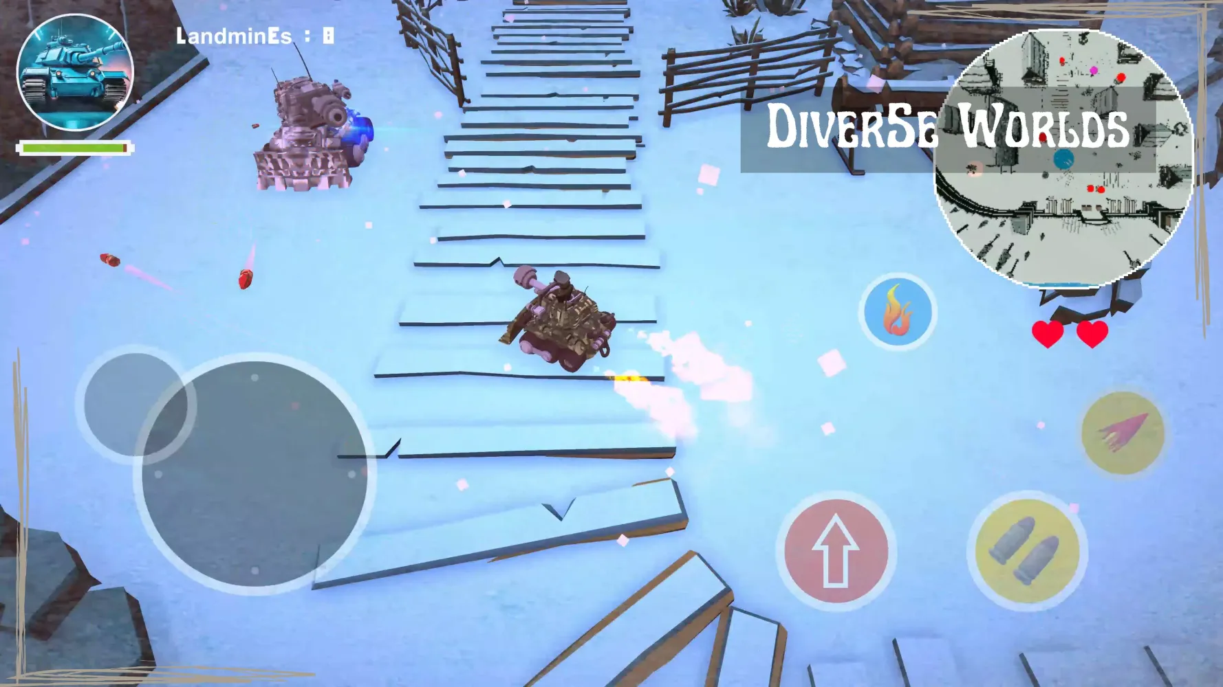 Tank Clash : The Battlefield Screenshots