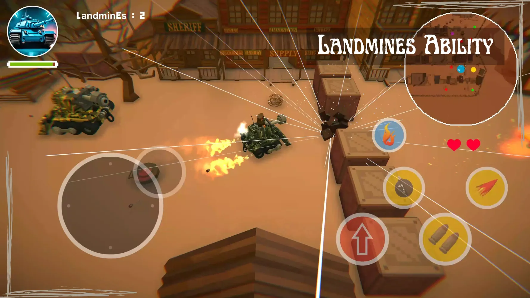 Tank Clash : The Battlefield Screenshots