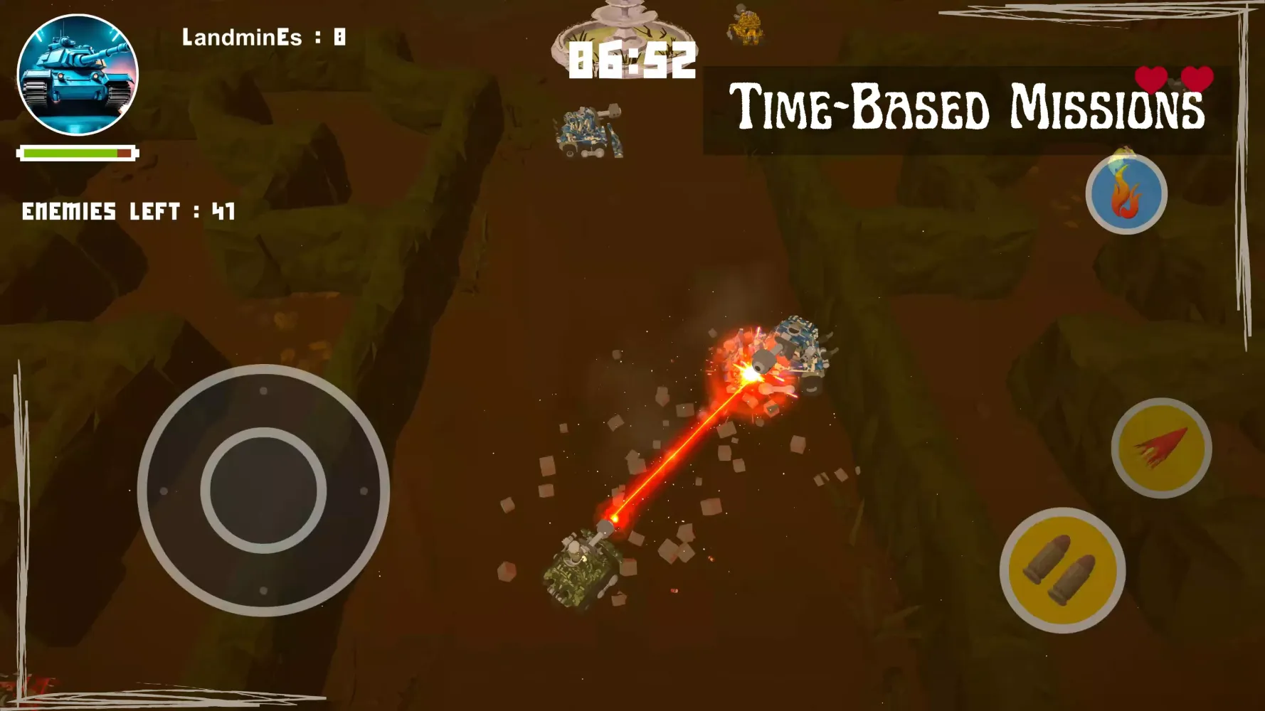 Tank Clash : The Battlefield Screenshots