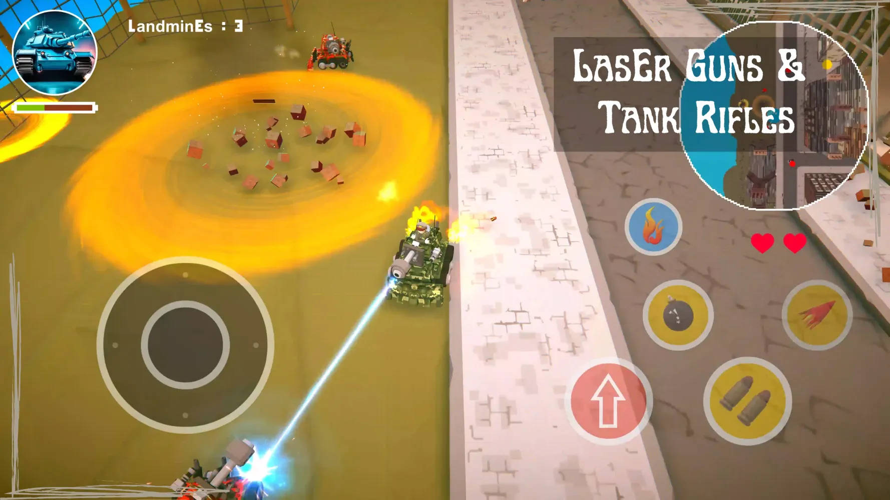 Tank Clash : The Battlefield Screenshots