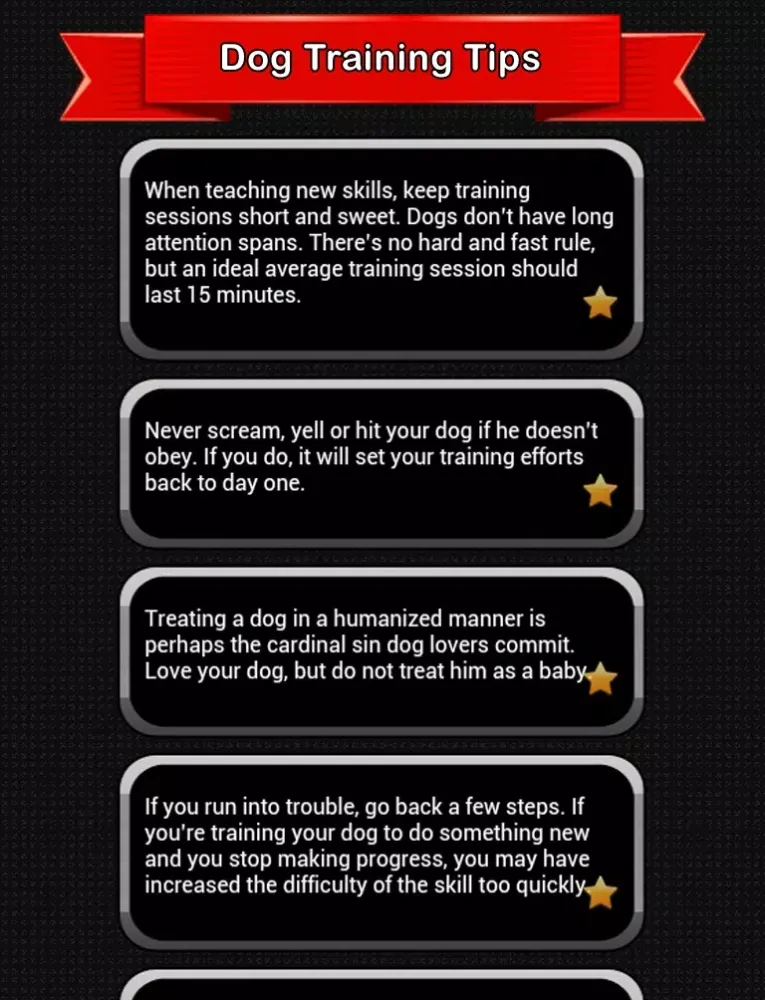 Dog Training Tips iPad  スクリーンショット