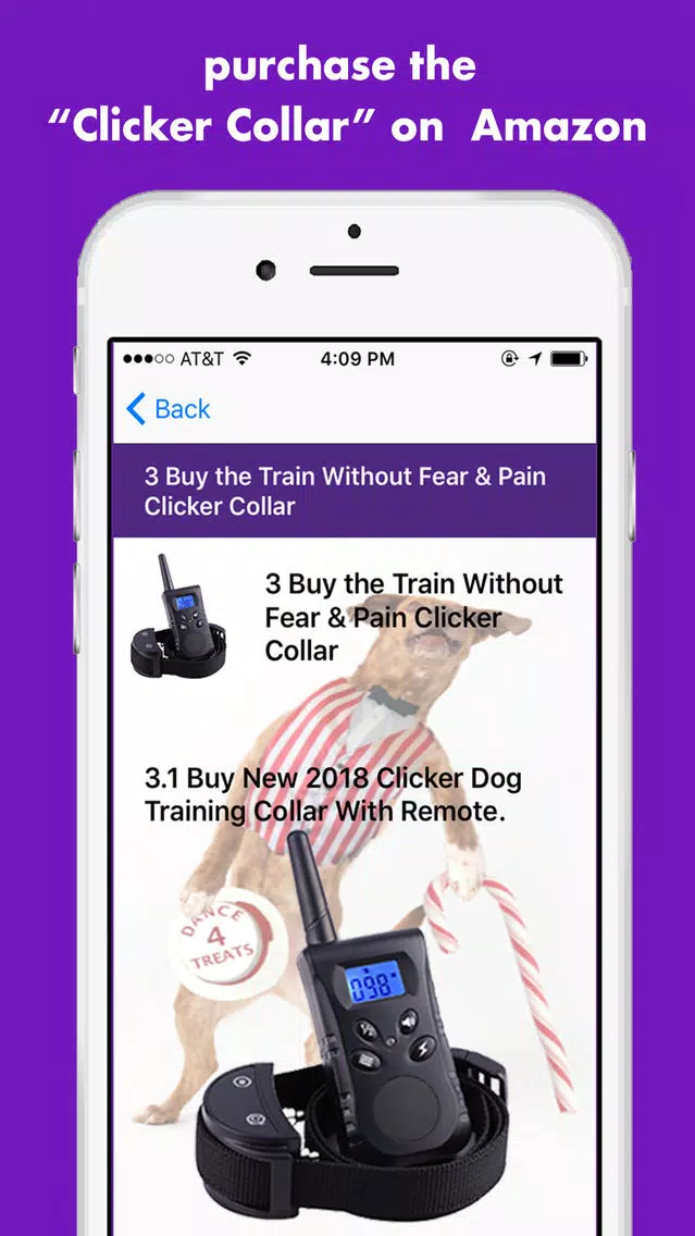 Captures d'écran de Clicker Collar Dog Trainer