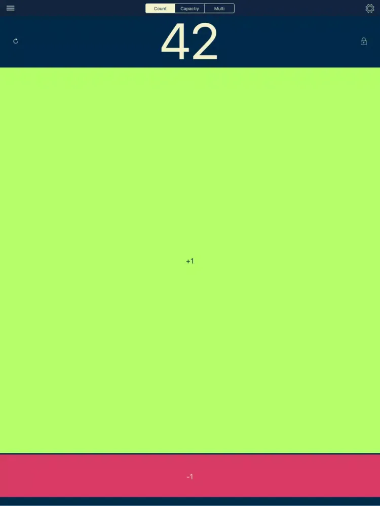 Tally Up! iPad  Screenshots