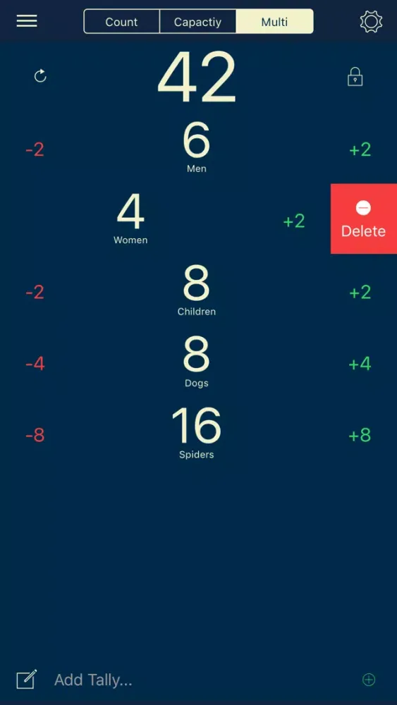 Tally Up! Screenshots