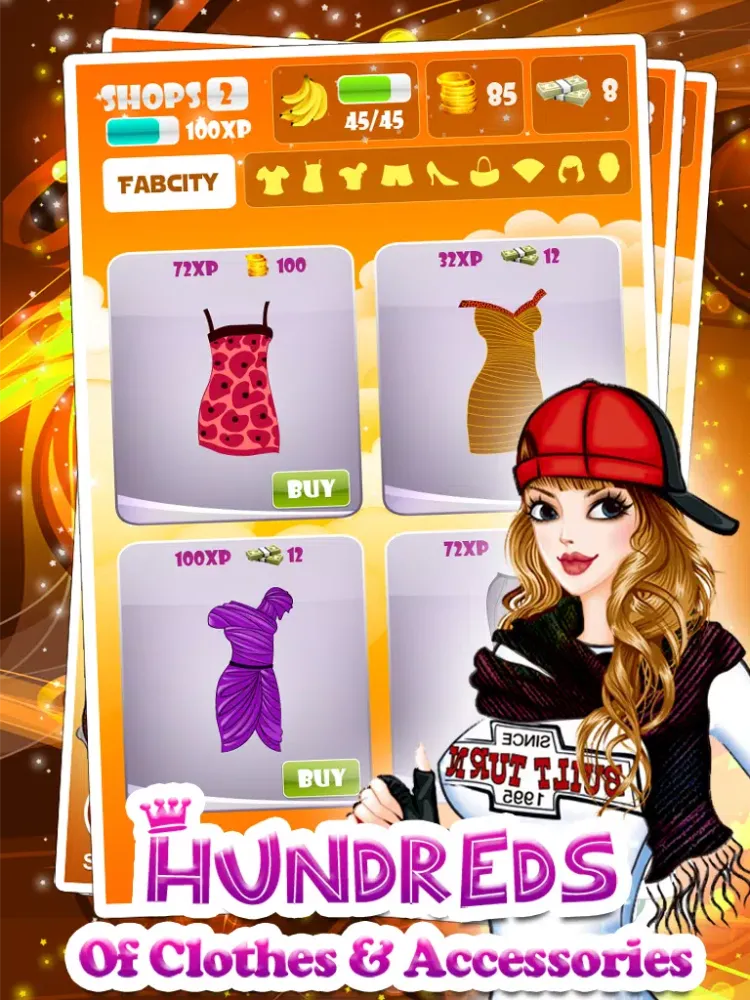 Zrzuty ekranu Fashion PopStar City – World of Design & Luxury Celebrity Shopping iPad 