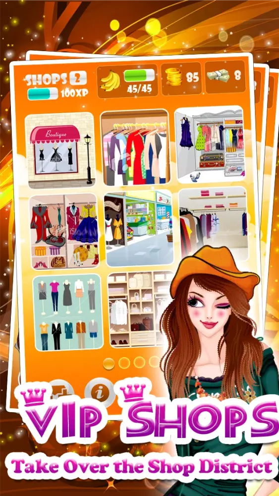 Zrzuty ekranu Fashion PopStar City – World of Design & Luxury Celebrity Shopping