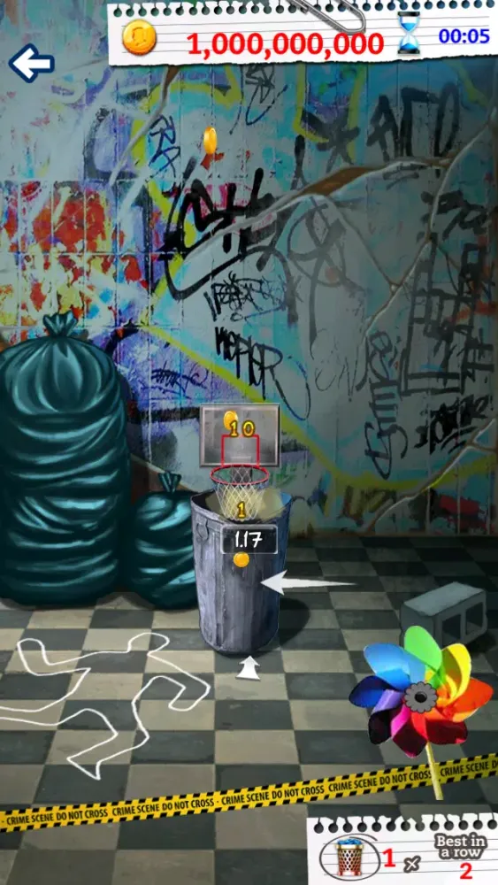 Capturas de pantalla de Basketball Paper Flick Pocket Pro – The Top Free Basket Throw Arcade Game