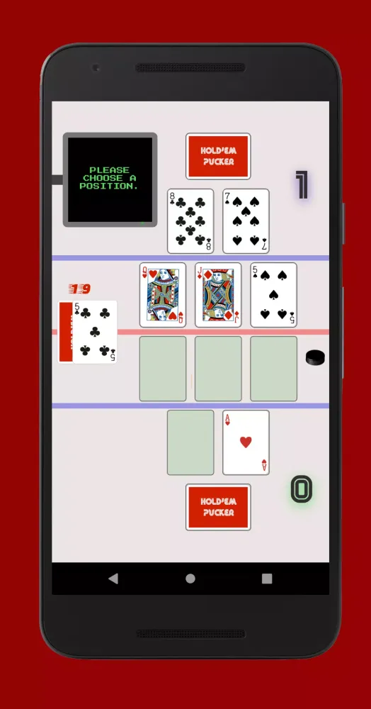 Hold'em Pucker スクリーンショット