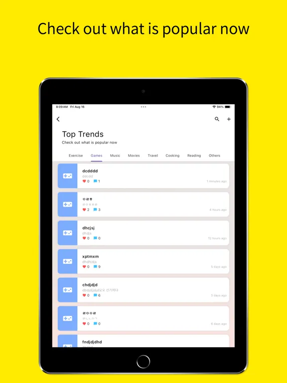 Tangkapan layar TalkCode - Chatting App iPad 