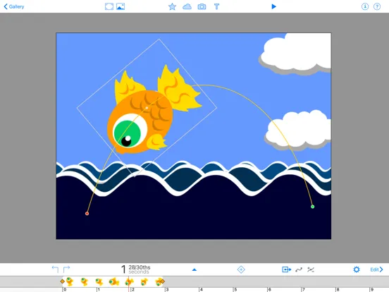 Capturas de tela do Animation & Drawing by Do Ink iPad 