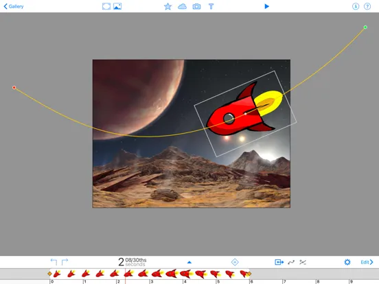 Capturas de tela do Animation & Drawing by Do Ink iPad 
