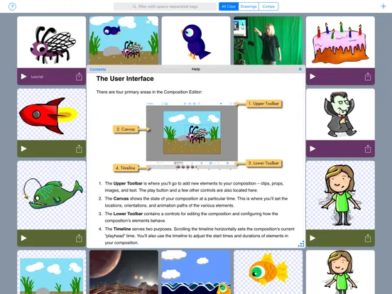 Capturas de tela do Animation & Drawing by Do Ink iPad 