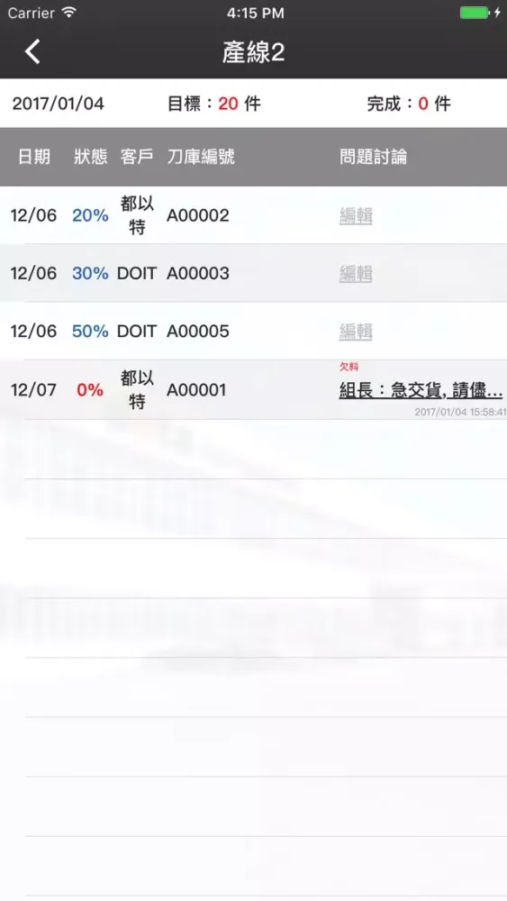德大生產可視化 سکرین شاٹس