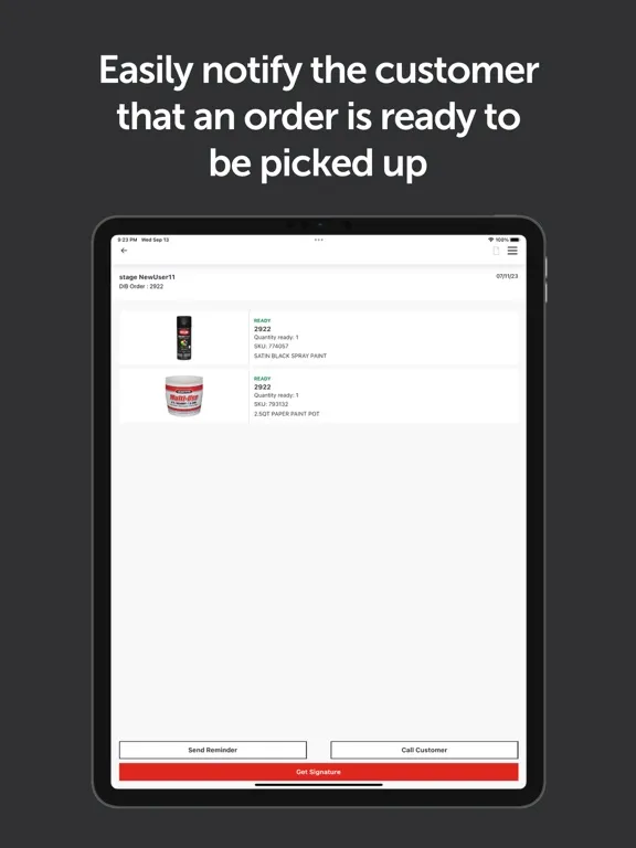 Zrzuty ekranu Do it Best - Pick & Pack iPad 