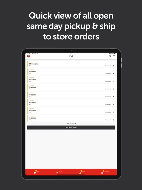 Zrzuty ekranu Do it Best - Pick & Pack iPad 