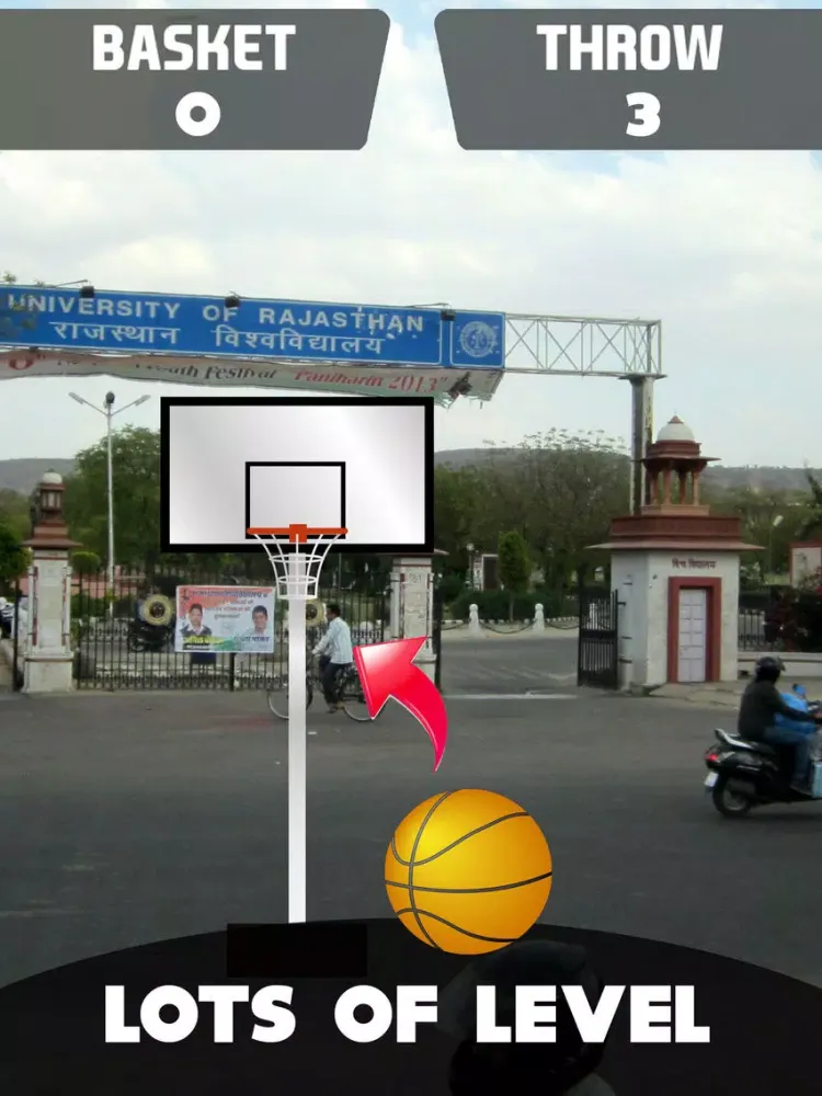 ภาพหน้าจอของ Rajasthan Basketball Academy iPad 