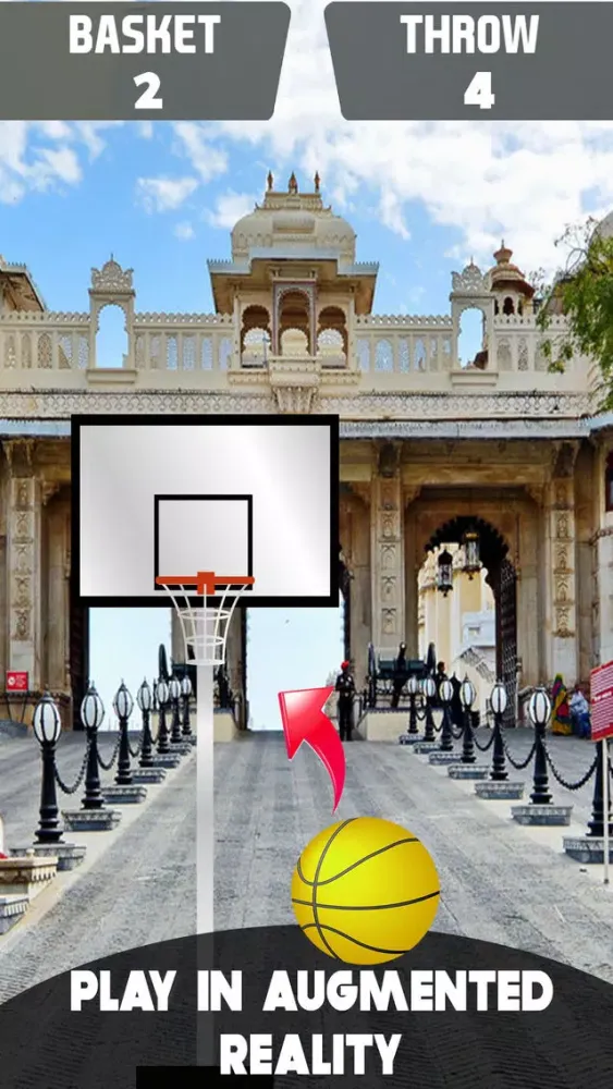 ภาพหน้าจอของ Rajasthan Basketball Academy