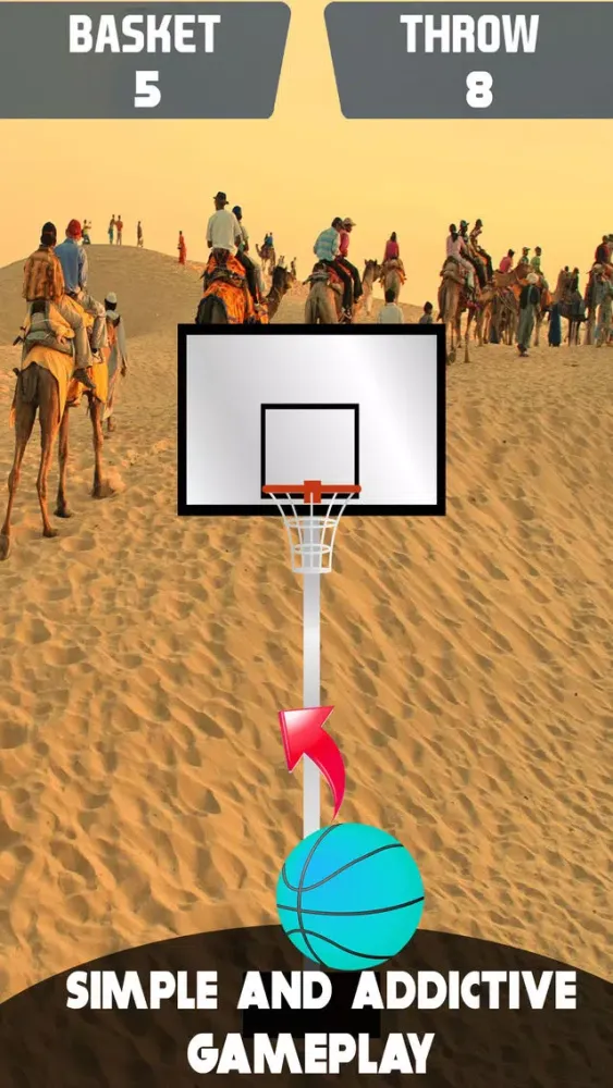 ภาพหน้าจอของ Rajasthan Basketball Academy