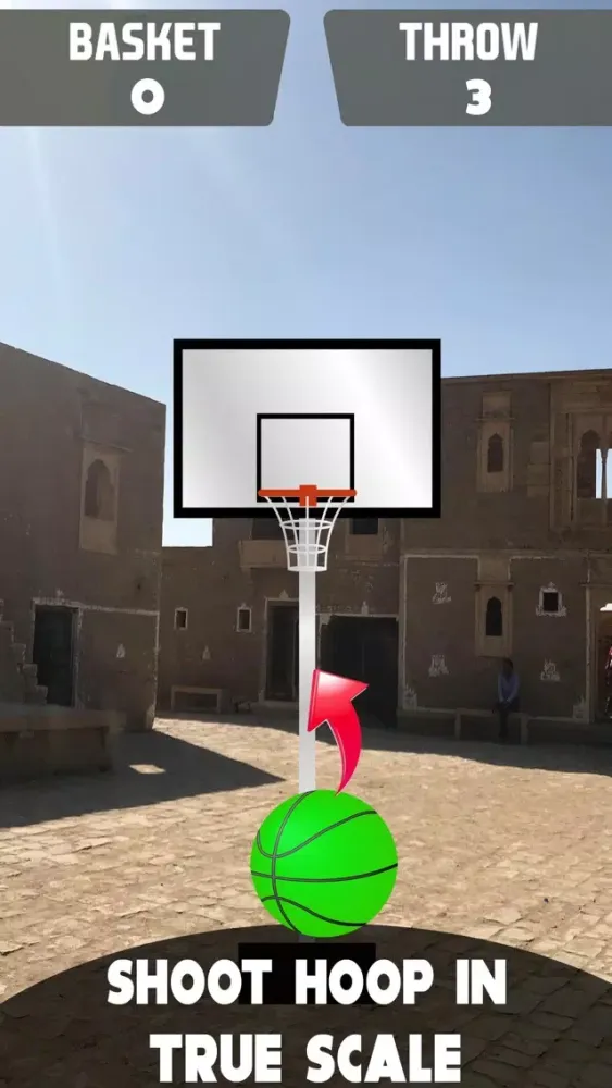 ภาพหน้าจอของ Rajasthan Basketball Academy