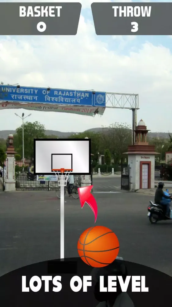 ภาพหน้าจอของ Rajasthan Basketball Academy