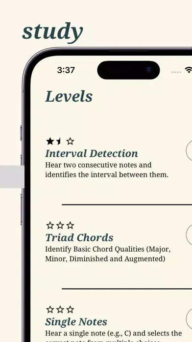 soundbite - ear trainer Ekran Görüntüleri