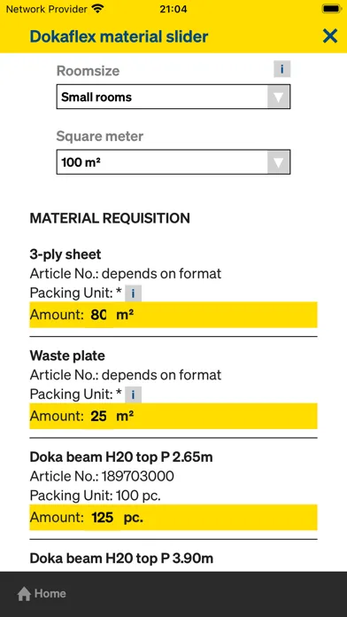Screenshot di Doka Tools