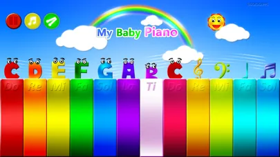 Zrzuty ekranu My baby Piano lite