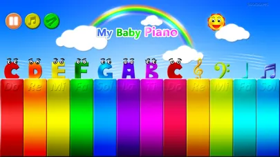 Zrzuty ekranu My baby Piano lite