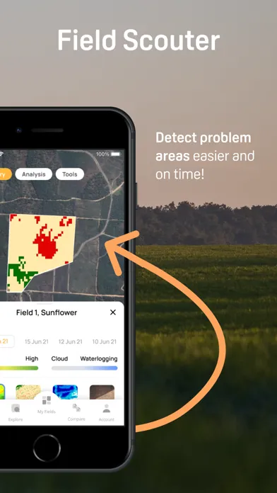 Capturas de tela do Orbit: Field Scout for Farming