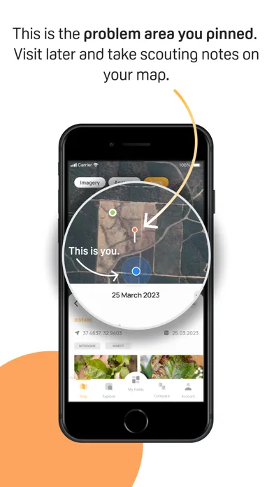 Capturas de tela do Orbit: Field Scout for Farming