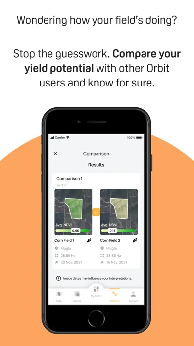 Capturas de tela do Orbit: Field Scout for Farming