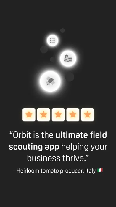 Capturas de tela do Orbit: Field Scout for Farming