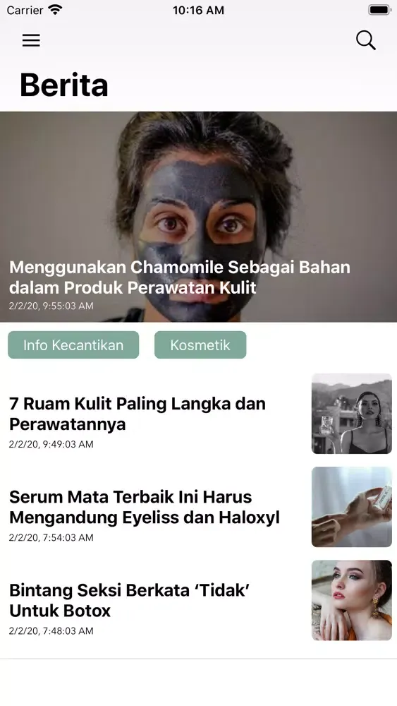 Ảnh chụp màn hình của Kecantikan Medis
