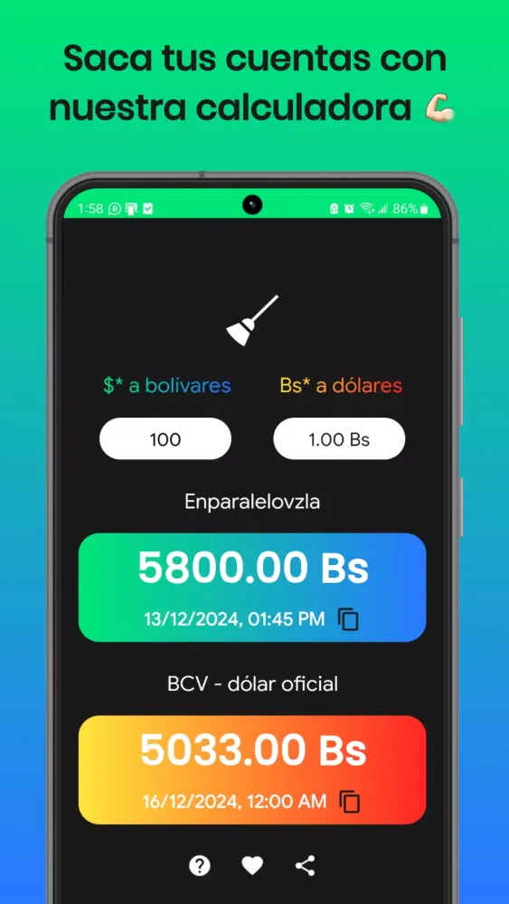 Precio del Dólar Promedio Vzla應用截圖
