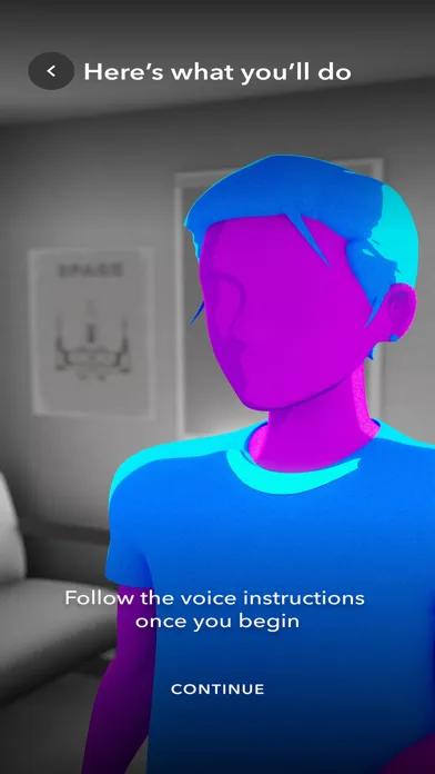 Capturas de tela do Dolby Personalization
