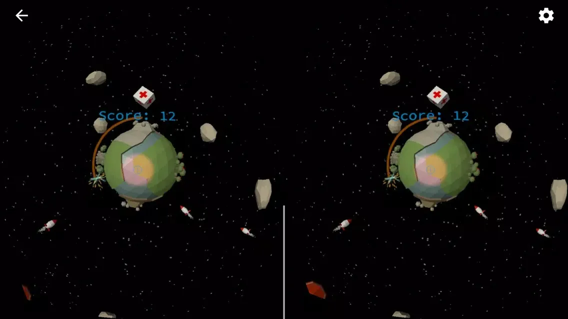 Captures d'écran de VR Planet Defense