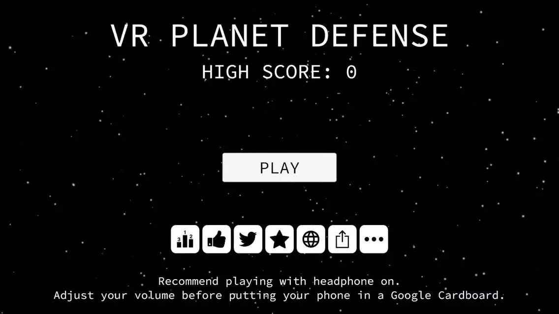 Captures d'écran de VR Planet Defense