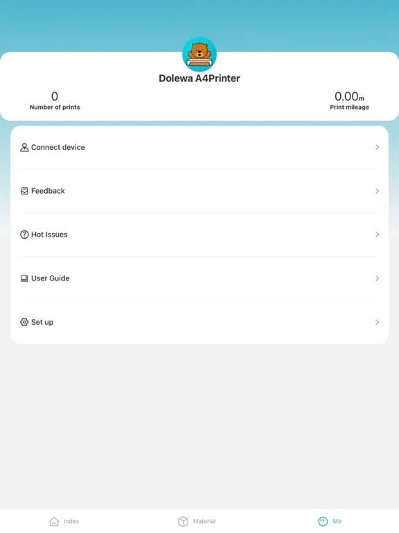 Dolewa A4Printer iPad  Screenshots