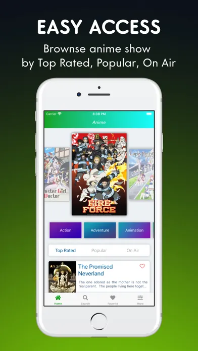 Zrzuty ekranu Anime TV - Cloud Shows Apps