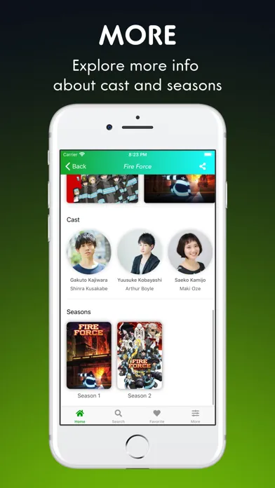 Zrzuty ekranu Anime TV - Cloud Shows Apps