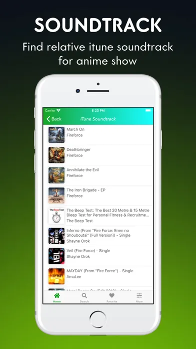 Zrzuty ekranu Anime TV - Cloud Shows Apps