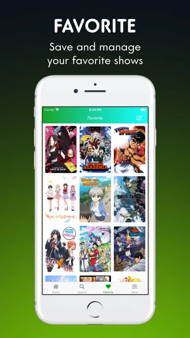 Zrzuty ekranu Anime TV - Cloud Shows Apps