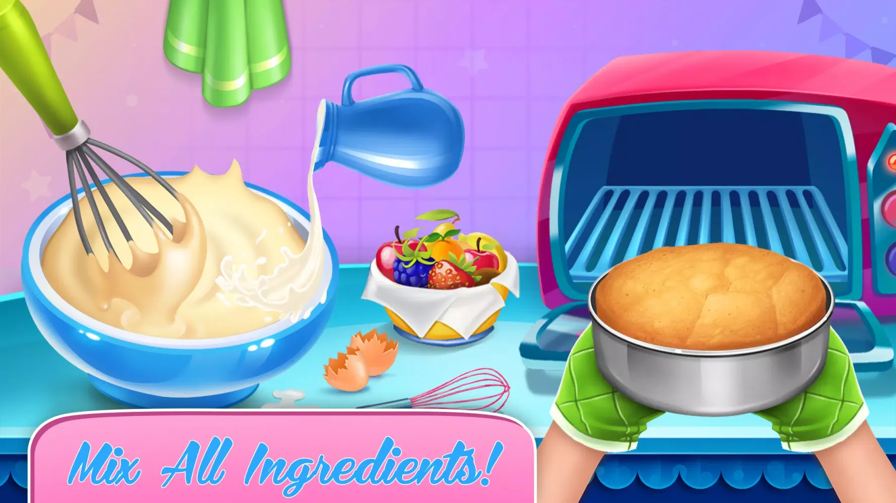Screenshot di Doll cake decorating Cake Game