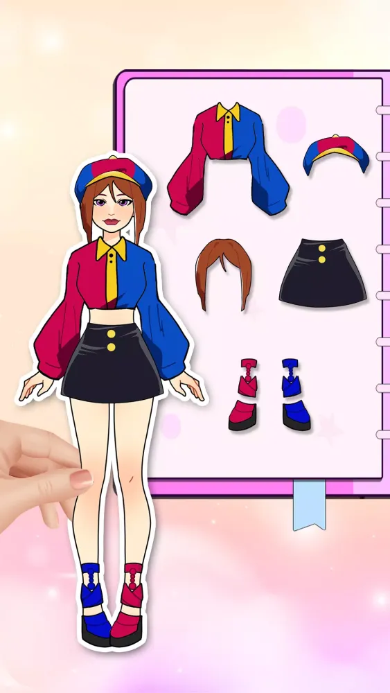 Скриншоты DIY Doll Diary: Paper Dress Up