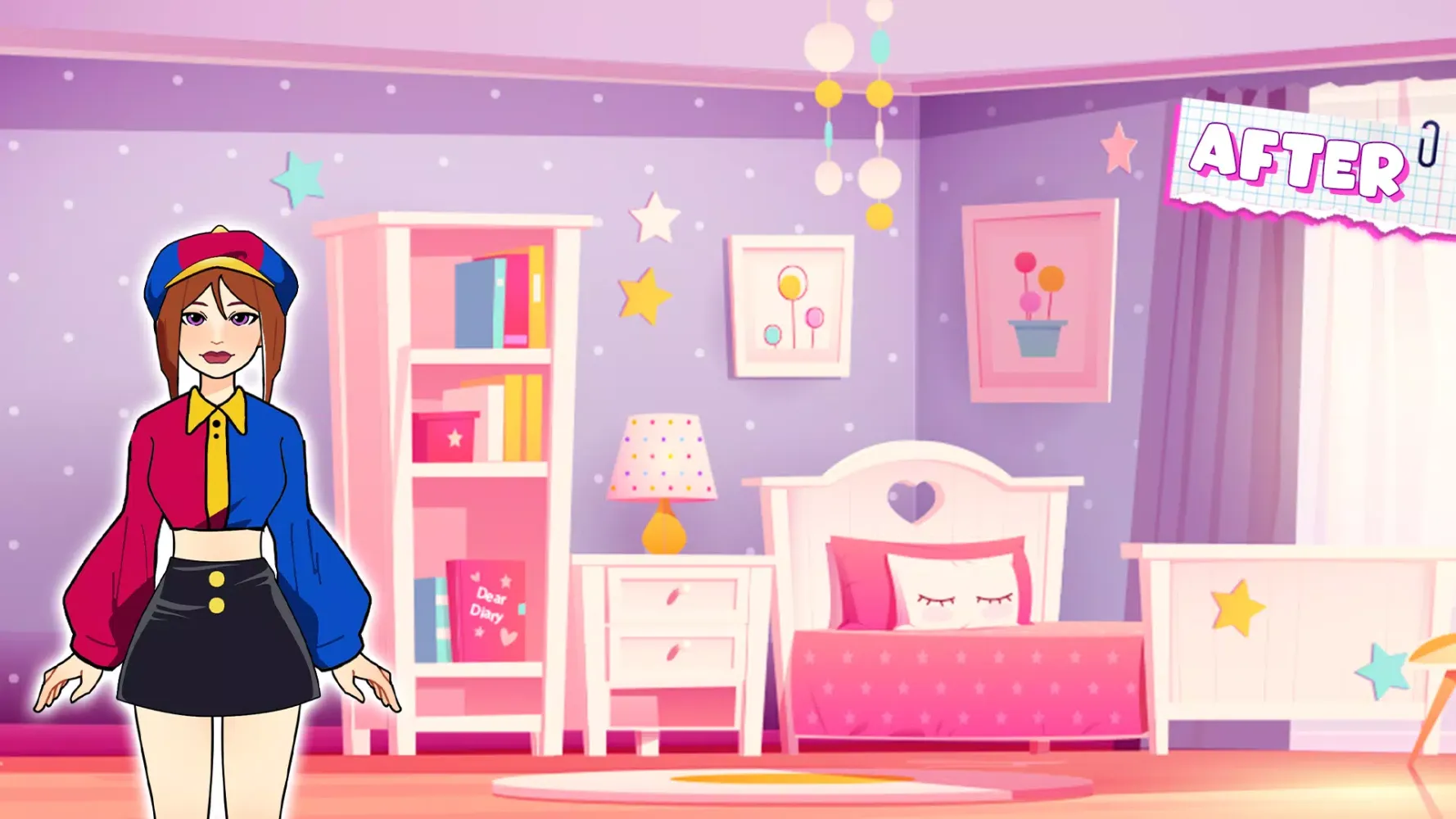 Скриншоты DIY Doll Diary: Paper Dress Up