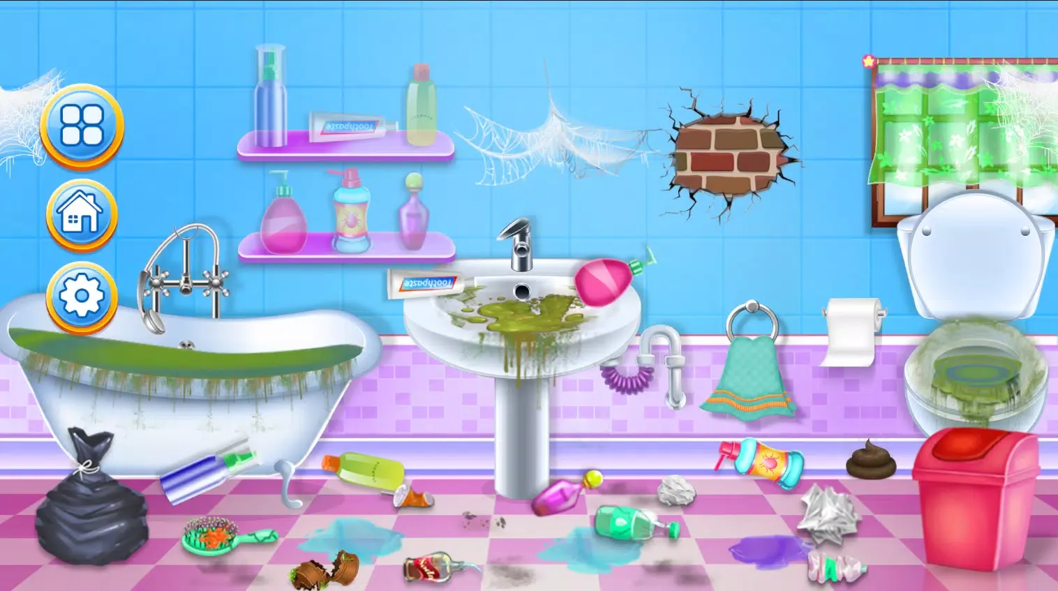 ภาพหน้าจอของ Doll House Design Home Games