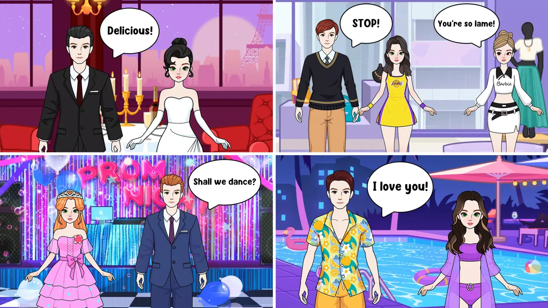 Paper Doll Makeover & Dress Up Screenshots